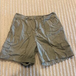 Women’s Green Cargo Shorts